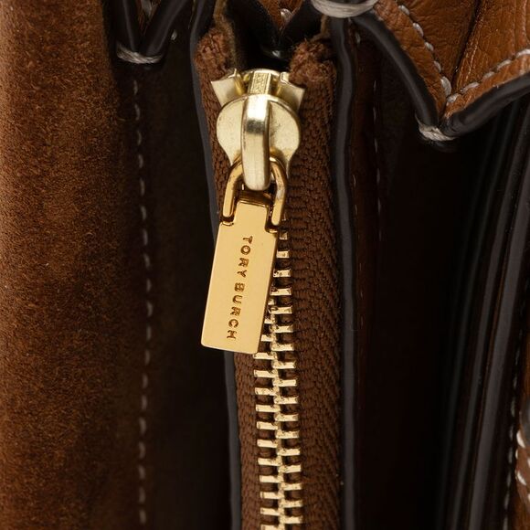 Tory Burch Leather Miller Flap Crossbody - Picture 15 of 15